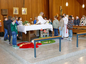 Patronatsfest in der St. Elisabeth Kirche in Merxhausen (© Karl-Franz Thiede)